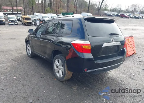 2010 Toyota Highlander Limited V6 z USA, uszkodzony, nr VIN 5TDDK3EH5AS011487